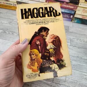 Haggard by Christopher Nicole 1st‎ Print 1980 Signet Paperback Romance READER